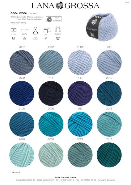 Cool Wool 2025 Farbkarte 3